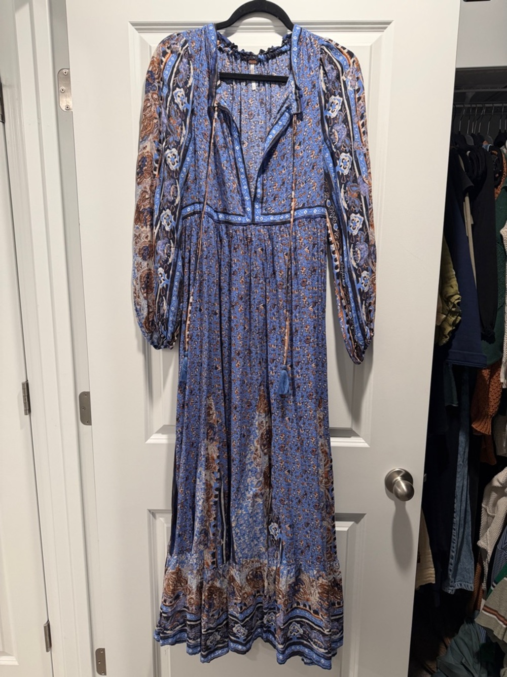 Free people happy feelings maxi dress